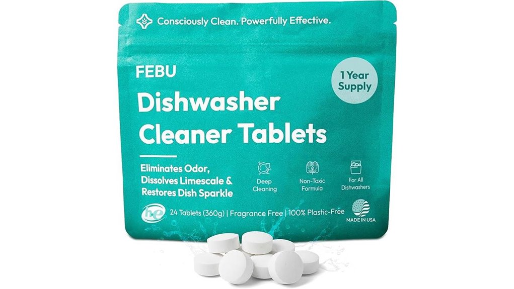 dishwasher cleaner tablet pack