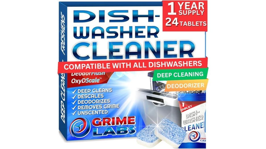 dishwasher cleaner tablet pack