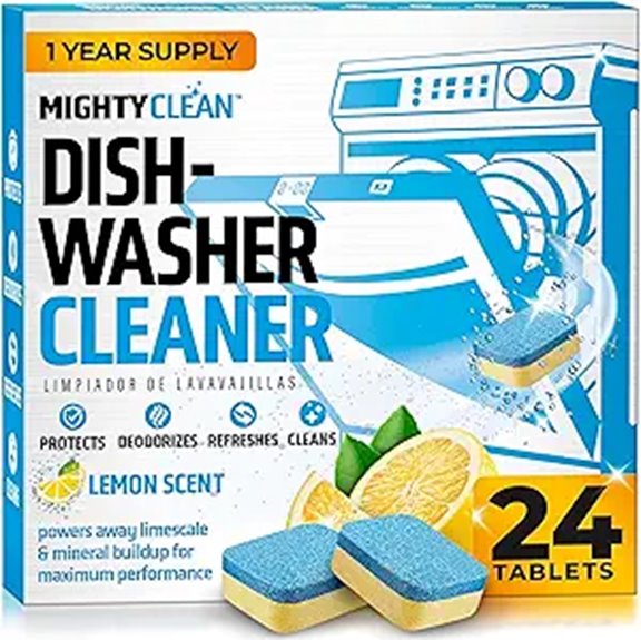 dishwasher cleaning tablet pack