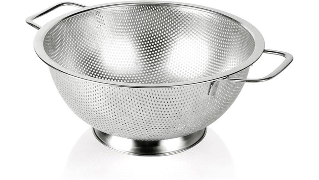 dishwasher safe stainless steel colander
