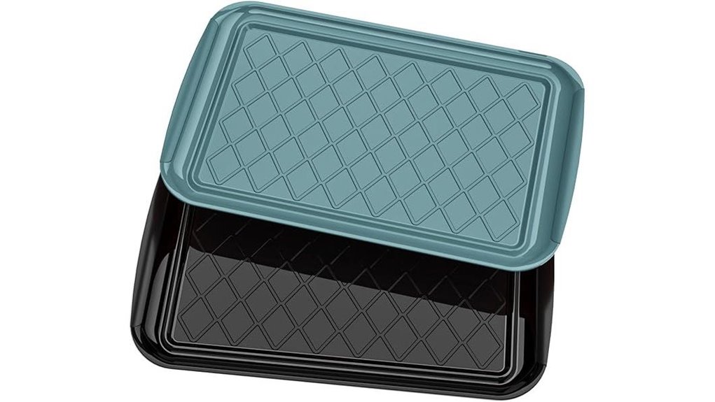 double grilling prep trays