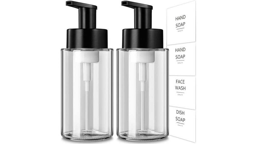 dual foaming soap dispensers