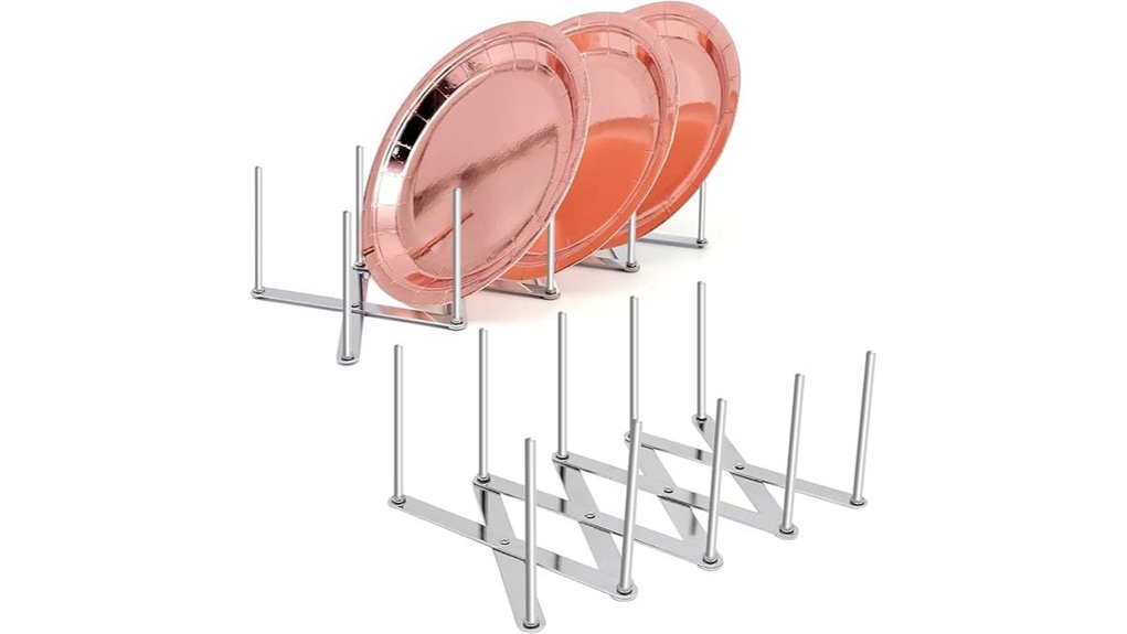 dual retractable drying rack