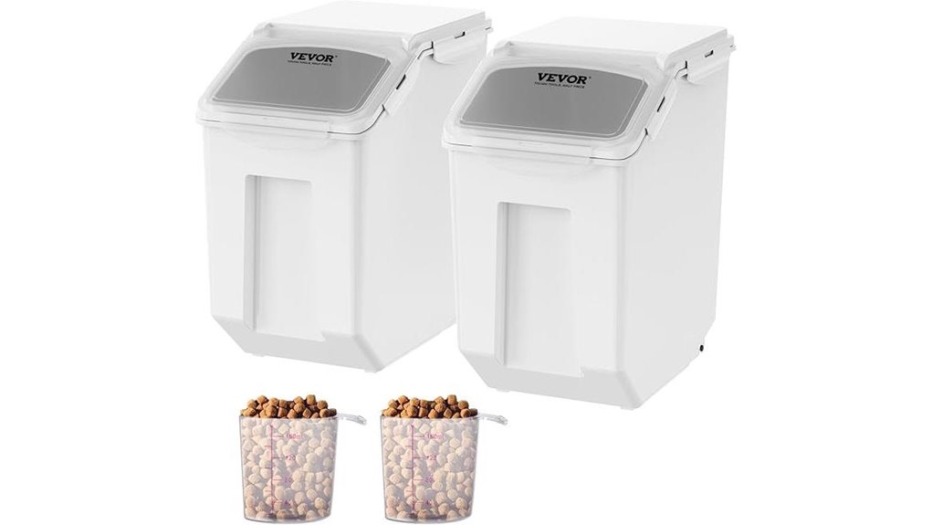 dual section airtight dispenser