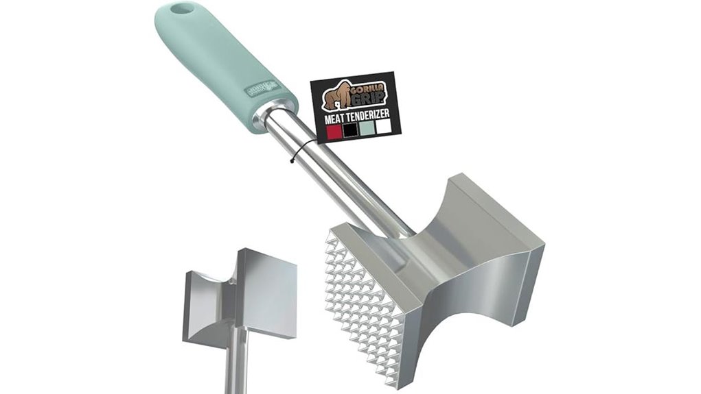 dual sided meat tenderizer tool