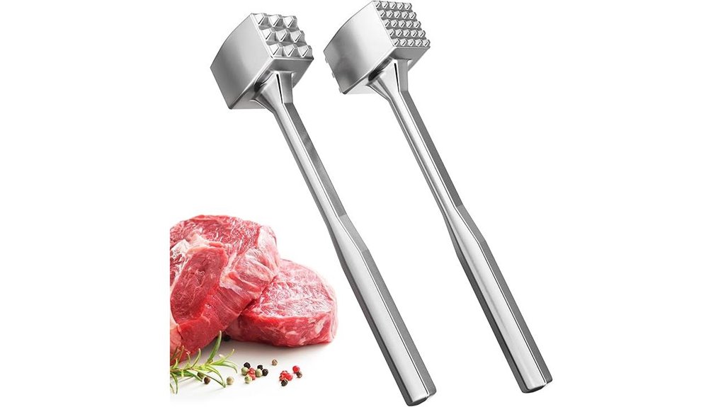 dual sided meat tenderizing tool