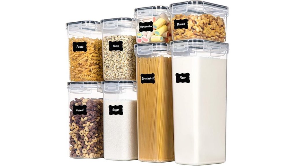 durable airtight food containers