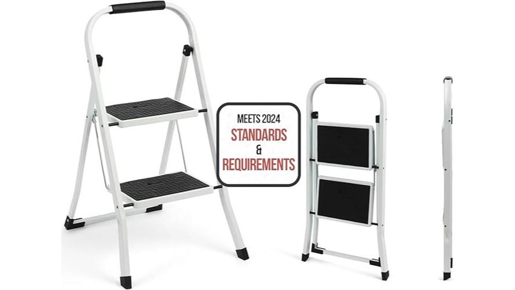 durable double step ladder