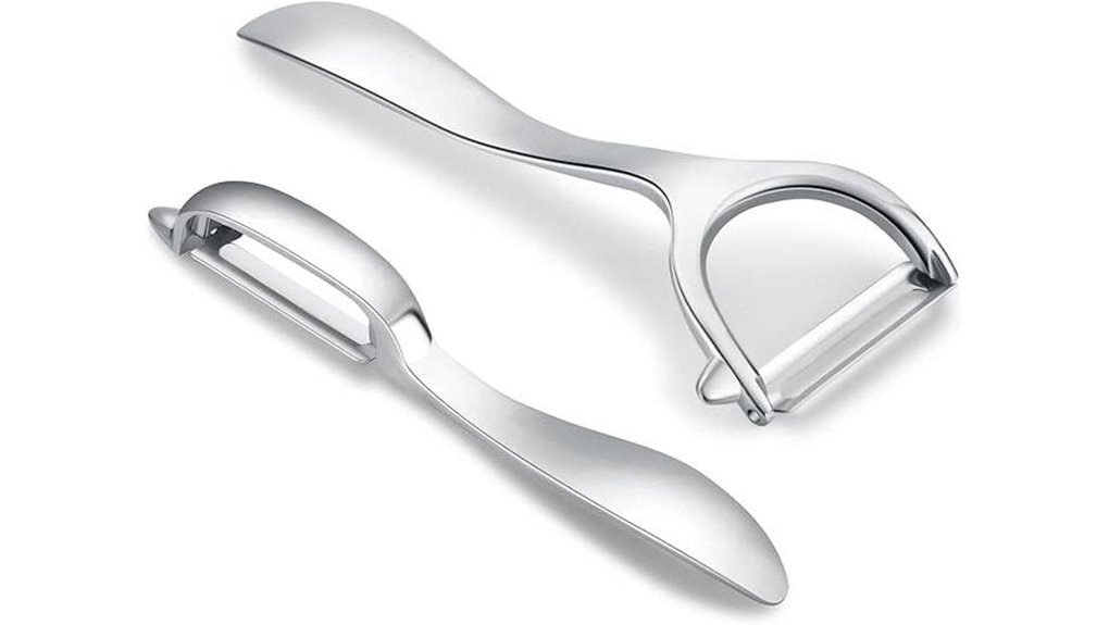 durable dual vegetable peelers