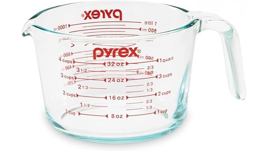 durable glass measuring cup