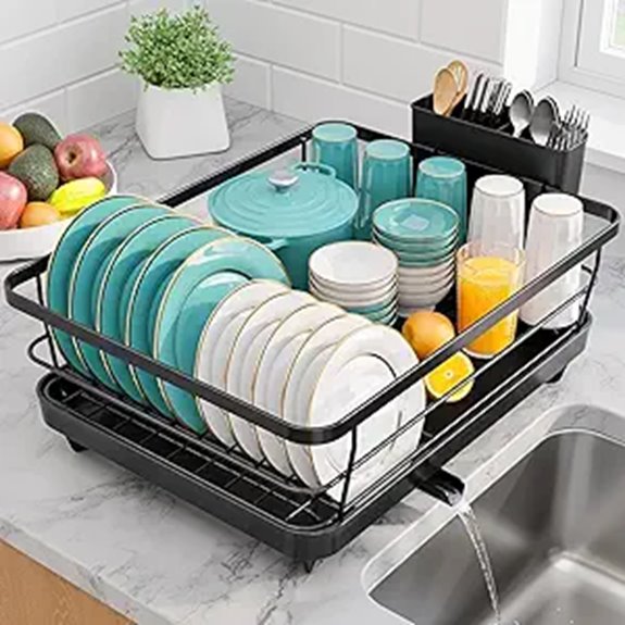 durable kitchen dish rack