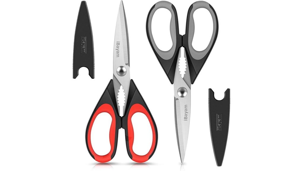 durable kitchen scissors set