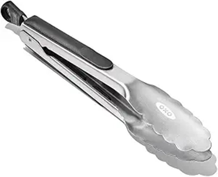 durable stainless steel tongs