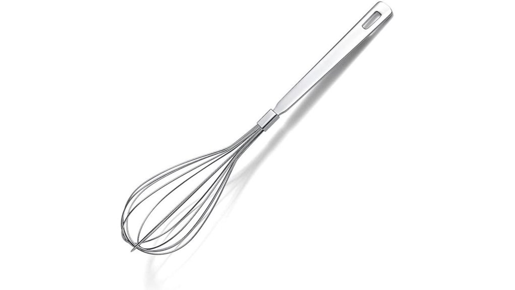 durable stainless steel whisks