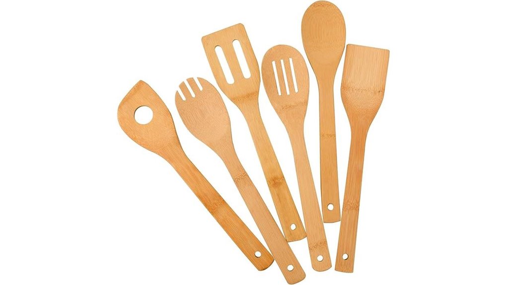eco friendly bamboo utensils set
