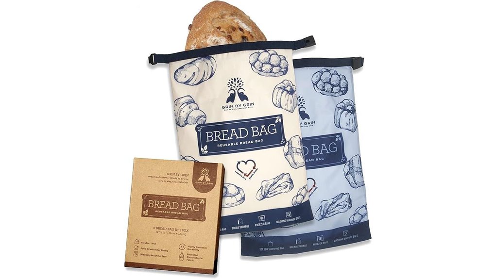 eco friendly bread storage bags