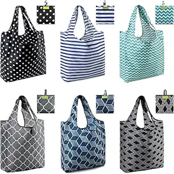 eco friendly grocery bag set