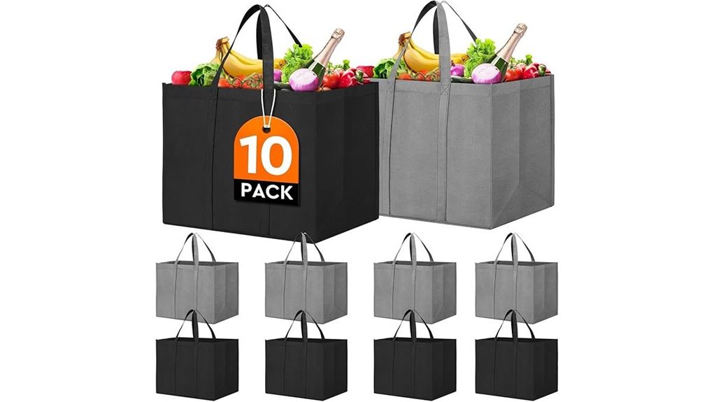 eco friendly shopping bags set