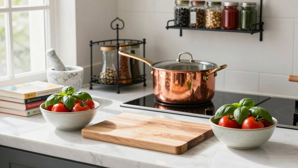 efficient home kitchen setup