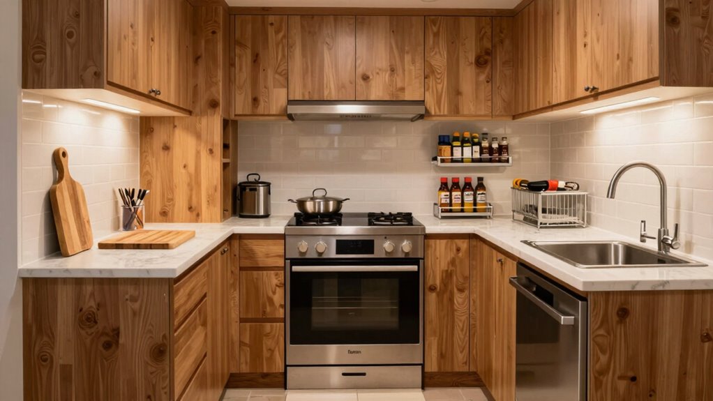 efficient kitchen zone organization