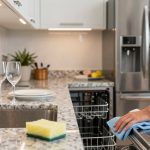 efficient post dinner kitchen cleanup