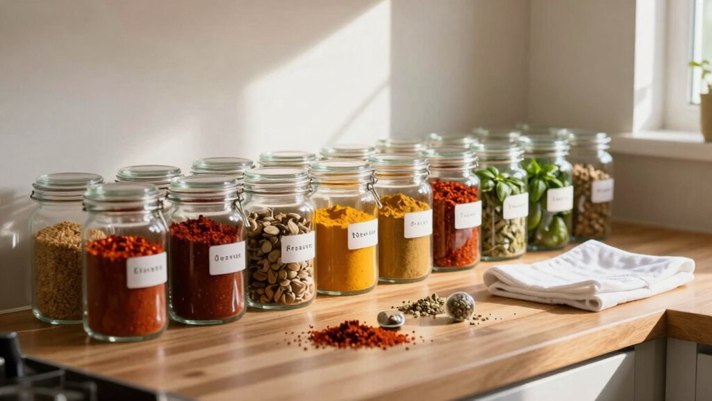 efficient spice organization benefits