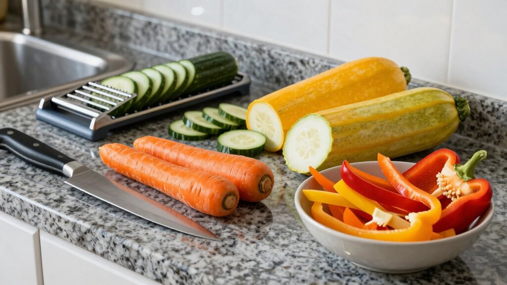 efficient vegetable prep techniques