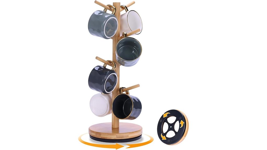 eight hook mug holder