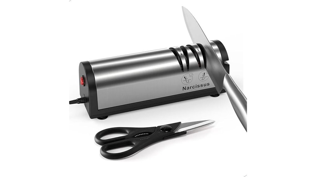 electric knife and scissors sharpener