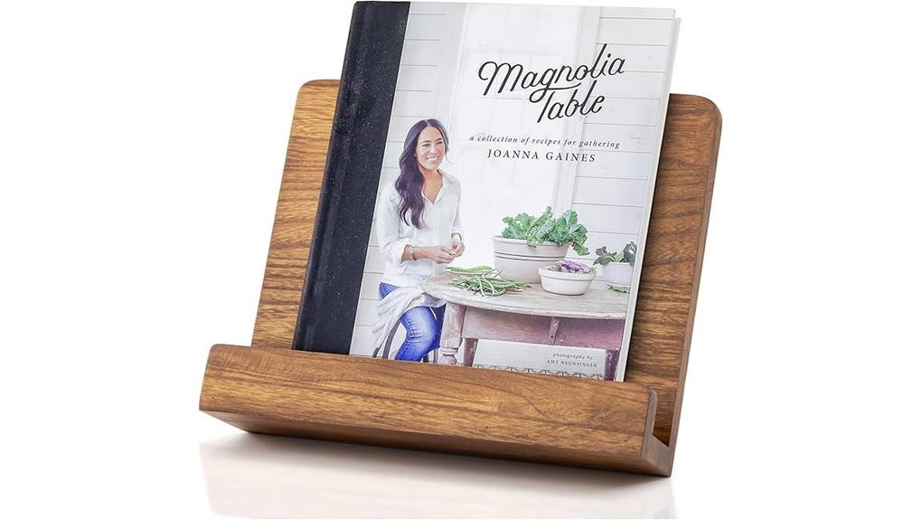 elegant kitchen cookbook holder