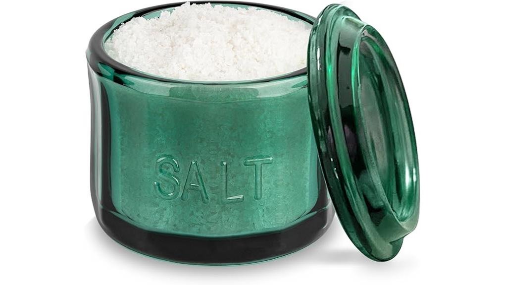 emerald green glass cellar