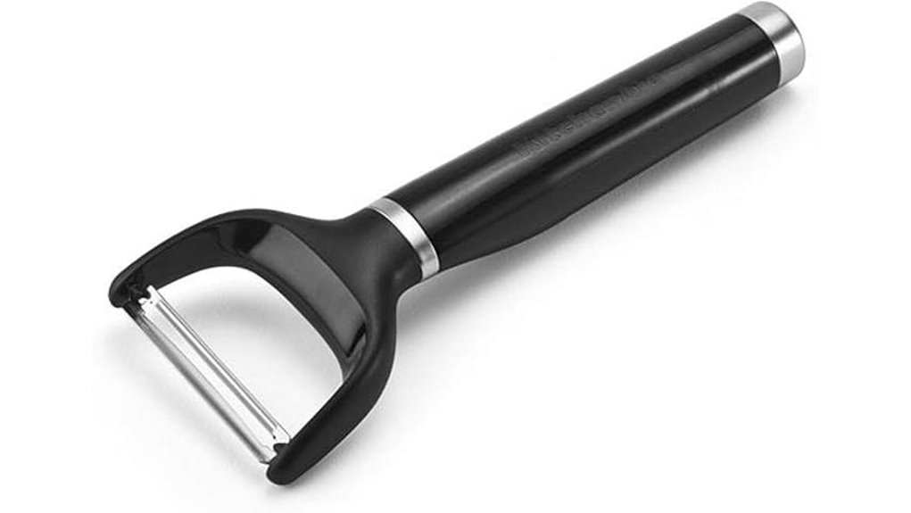 ergonomic y shaped peeler design