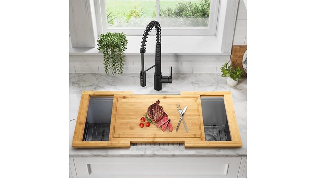 expandable bamboo cutting board