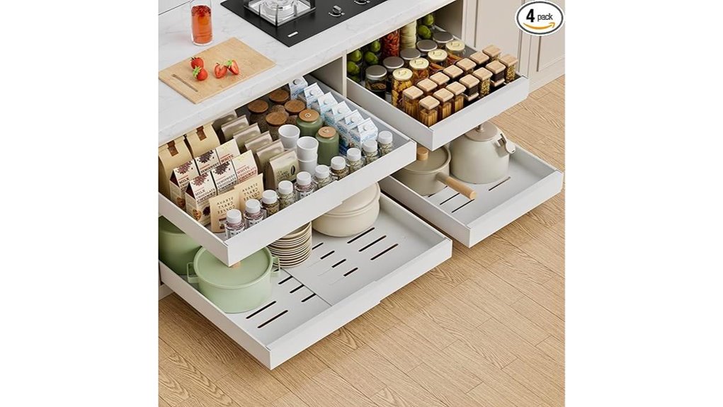 expandable cabinet storage solution