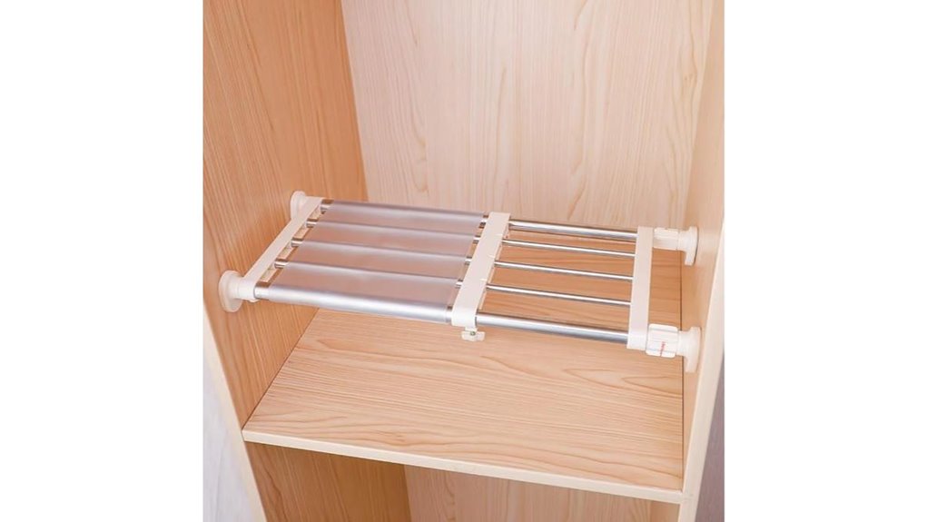 expandable closet organization system