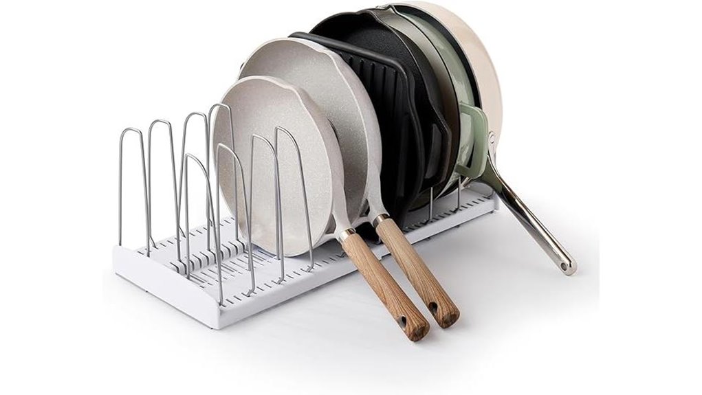 expandable cookware storage solution