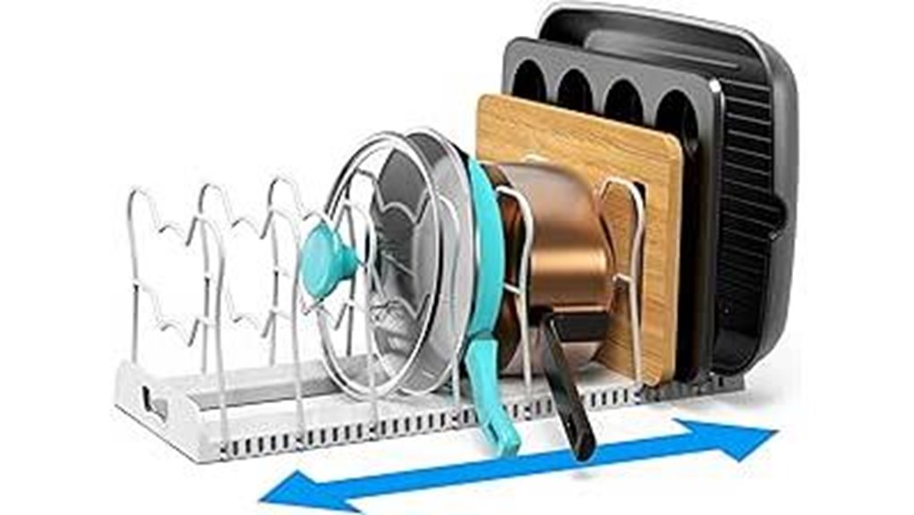 expandable cookware storage solution