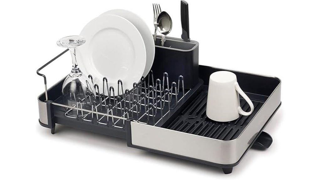 expandable kitchen drying rack