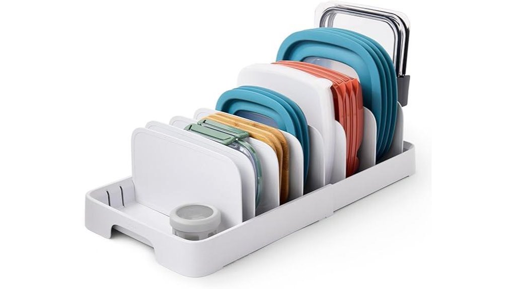 expandable lid organizer system