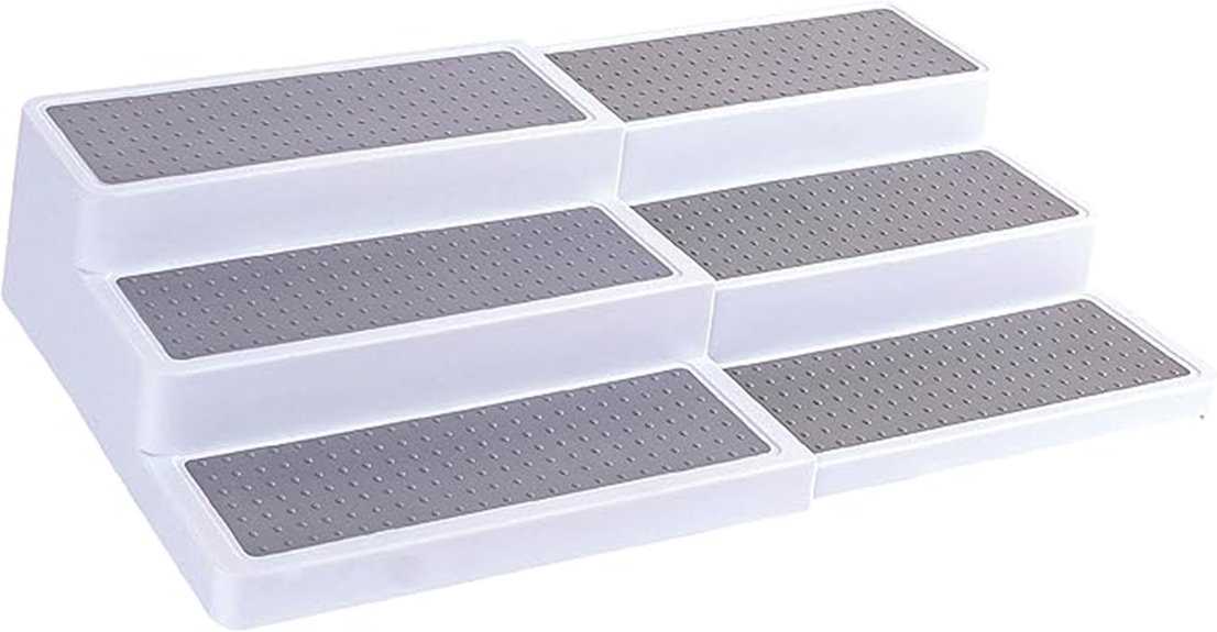 expandable plastic spice rack