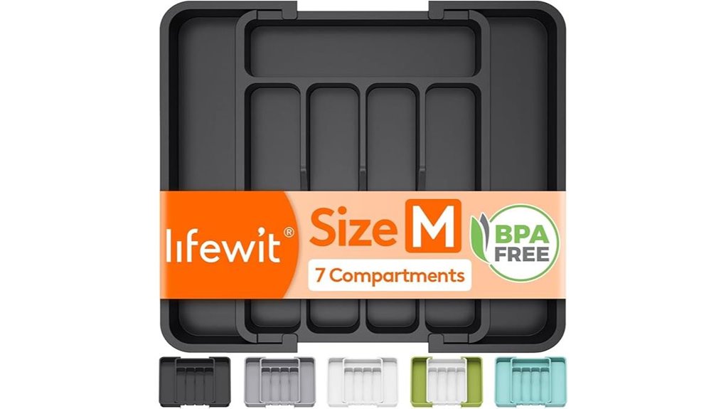 expandable utensil storage solution