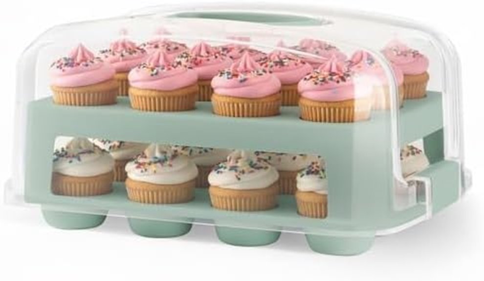 extra tall cupcake carrier