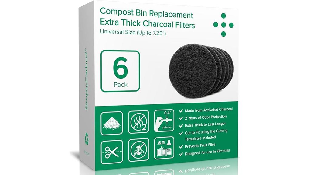 extra thick compost filters