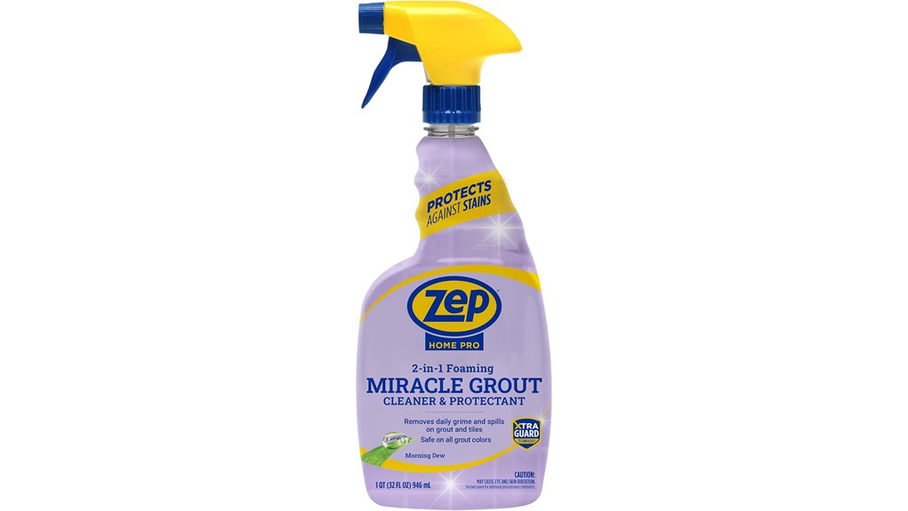 foaming grout cleaner protectant