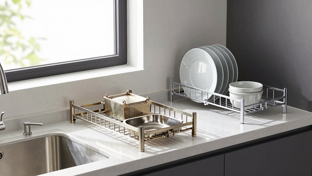 foldable kitchen sink racks
