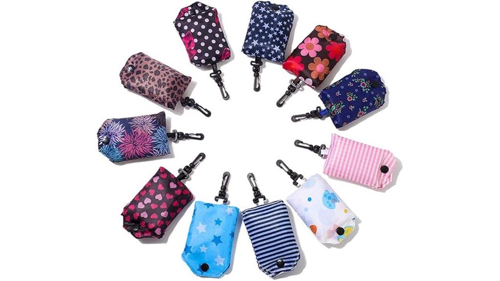 foldable reusable grocery bags