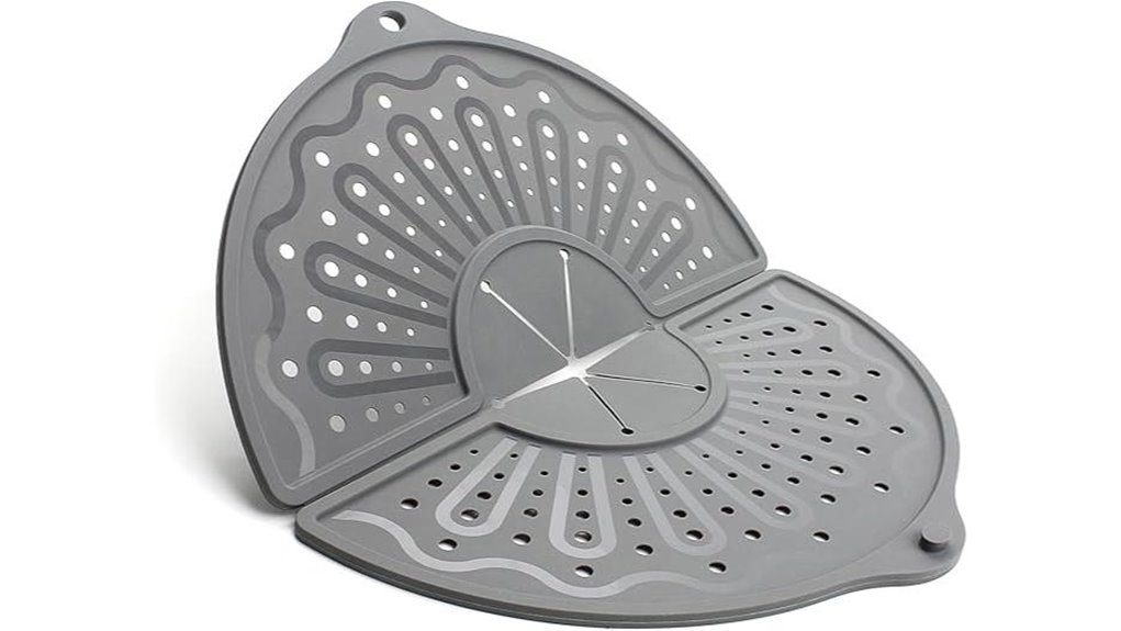 foldable silicone splash guard