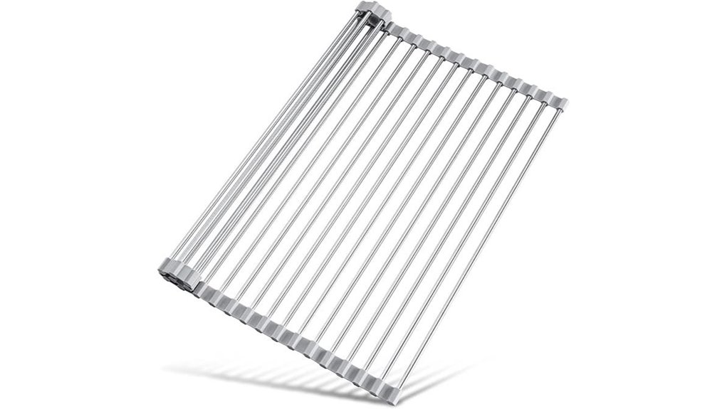 foldable stainless steel rack
