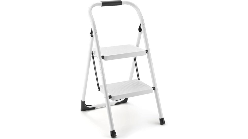 folding steel stool pedals