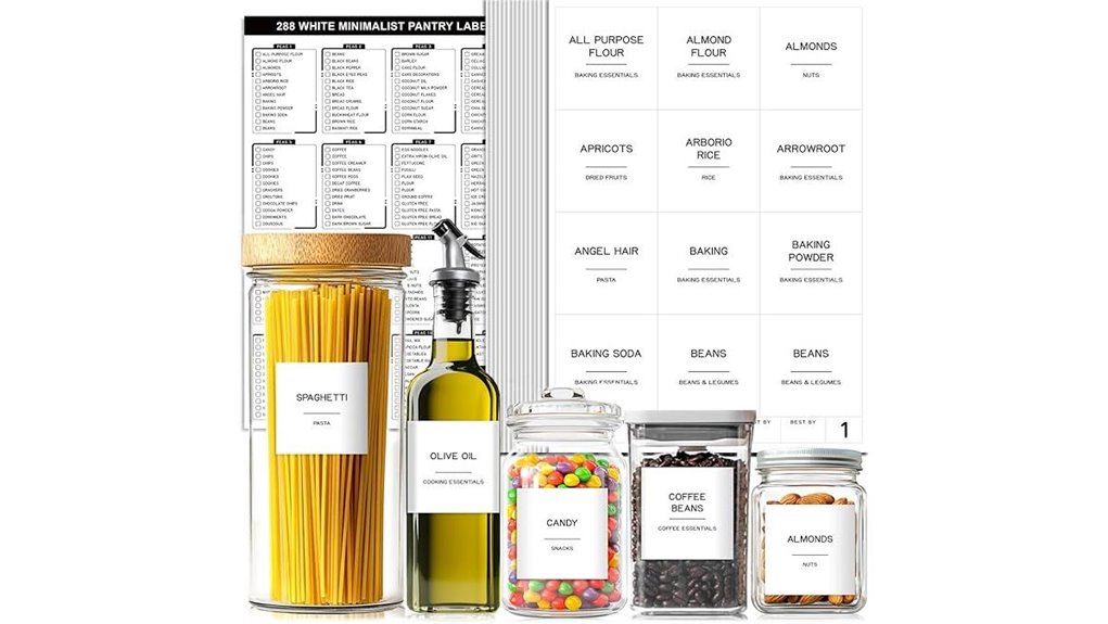 food container labeling system